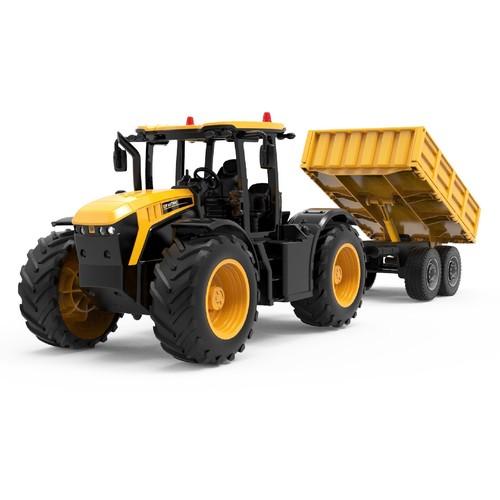 Trattore agricolo jcb rc - agricolo, 1:24