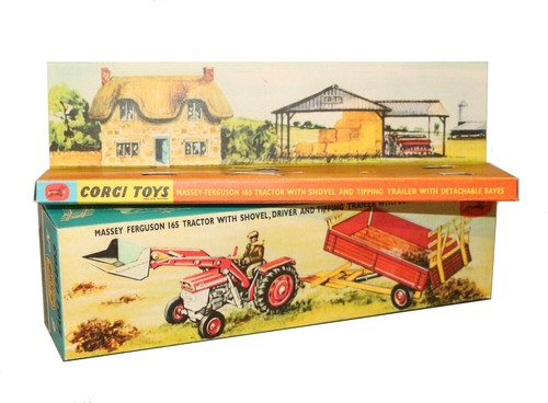 Corgi toys boîte - repro, gift