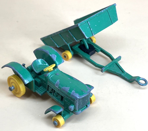 Matchbox john deere lanz - john,