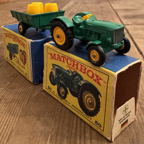 Matchbox trattore john - matchbox,