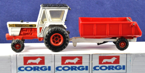 Corgi set david brown 1412 - corgi,